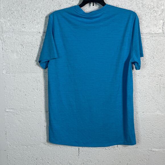 DSG Mens movement active tee shirt, Charged/dark blue Small - Picture 4 of 5